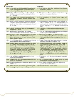 Wild Effects Table Fey Wild Magic Surge Table | PDF | Law