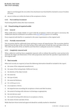 BS en Iso 17637 2016 | PDF