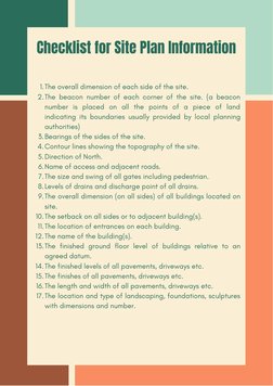 Architectural Site Plan Overview | PDF | Technology & Engineering
