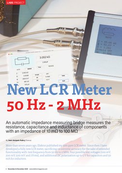 Elektor Mag - NovemberDecember 2020 | PDF | Electrical Impedance