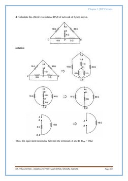 DC Circuit Fundamentals and Analysis | PDF | Series And Parallel ...