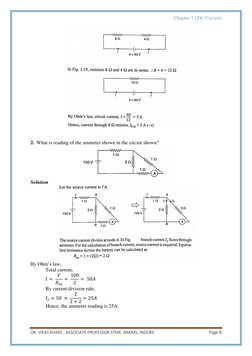 DC Circuit Fundamentals and Analysis | PDF | Series And Parallel ...