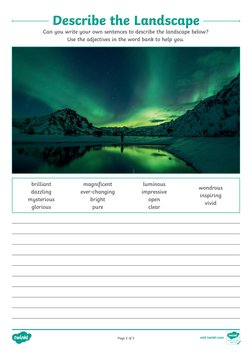 Adjectives for Describing Landscapes | PDF | Landscape