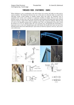 Design of A36 Threaded Rods for Tension | PDF | Screw | Structural ...