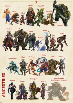 Kenku 
Kalashtar 
Kobold 
Leo