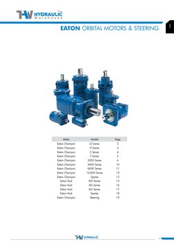 Motor Health Module Eaton Brochure.pdf Eaton Orbital Motors & Steering Guide | PDF | Axle | Torque