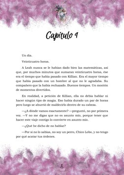 Capítulo 1 
Un día. 
Veinticuatro horas. 
A Leah nunca se le habían dado bien las matemáticas, así 
que, por muchos minutos