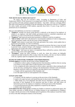 Pacu.org.ph/wordpress/wp-content/uploads/2017/06/MsRuthRodriguez_DOLE-BLE-ESPRD-K12WIP.pdf
WHY DO WE HAVE THESE SIGNAGE’S? 
O