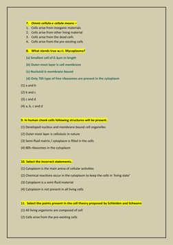 Cell Bio Questions Cell Biology Practice Questions PDF | PDF | Cell (Biology) | Cell Membrane