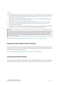 Consuming Data in SAP Datasphere | PDF | Cloud Computing | Databases