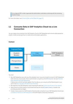 Consuming Data in SAP Datasphere | PDF | Cloud Computing | Databases