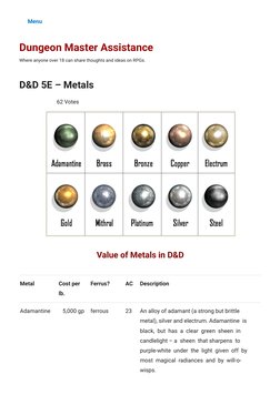 Adamantine Metal Color
