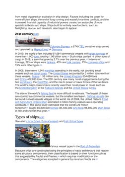 (https://en.wikipedia.org/wiki/File:Arklow_Valiant_(IMO_9772541).jpg)from metal triggered an explosion in ship design. Facto