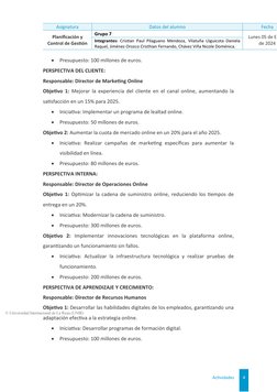 © Universidad Internacional de La Rioja (UNIR)
Asignatura
Datos del alumno
Fecha
Planificación y
Control de Gestión
Grupo 7
L