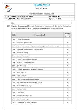Weighing Balance User Requirement Spec. | PDF | Specification ...