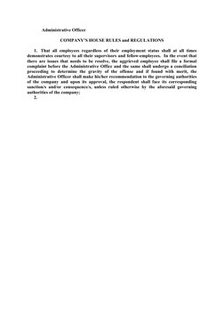 Employee 201 File Template | PDF | Government | Justice