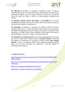 Bad Ragaz Method Método Bad Ragaz en Hidrocinesia | PDF | Tobillo | Rodilla