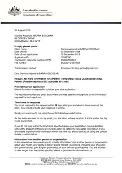 S56 Form.pdf S56 Request for Partner Visa Information | PDF | Queensland | Brisbane