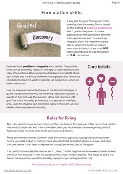 CBT Longitudinal Formulation Guide | PDF | Cognitive Behavioral Therapy ...