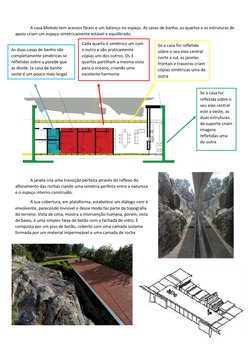A casa Moledo tem acessos fáceis e um balanço no espaço. As casas de banho, os quartos e as estruturas de 
apoio criam um e