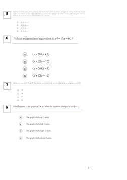 ACT II-Math Level 1-Model Exam (1) - 1 | PDF | Mathematics | Geometry