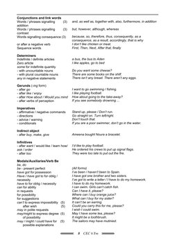 8    CEC 6 Ym
Conjunctions and link words
Words / phrases signalling         (3)
addition
Words / phrases signalling