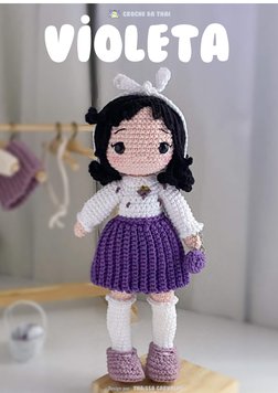  CrochE DA THAI
 Violeta
Thaíssa Carvalho
Design por 
