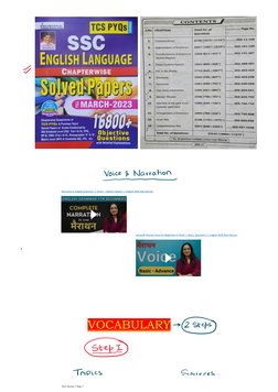 SSC CGL 2024 English Strategy Guide | PDF | Career & Growth
