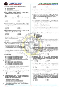 PRIME REVIEW ONLINE 
POWER & INDUSTRIAL PLANT ENGINEERING 
  
MECHANICAL ENGINEERING REVIEW 
  
55.The products of complete c