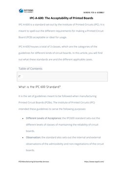 IPC-A-600: PCB Acceptability Standards | PDF | Printed Circuit Board ...