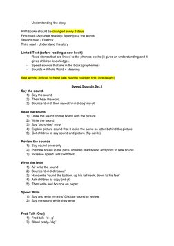 Read Write Inc. Training Overview | PDF | Phonics | Linguistics