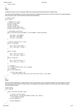 C# Programming Tutorial for Beginners | PDF | C Sharp (Programming ...
