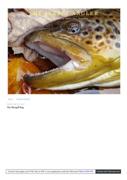 Home (http://thejerseyangler.blogspot.com/)
Portable Tying Kit (http://thejerseyangler.blogspot.com/p/portable-tying-kit.html