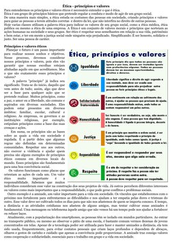 Princípios e Valores da Ética | PDF | Sociologia