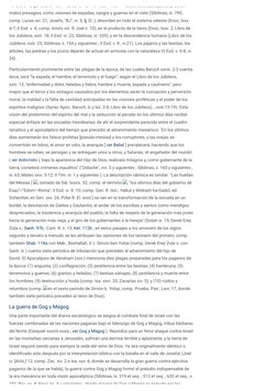 e d á e
a ge e ac ó
de
es as (
d . e . Sa . . 9).
todos estos pasajes se p ed ce
malos presagios, como visiones de espadas, s