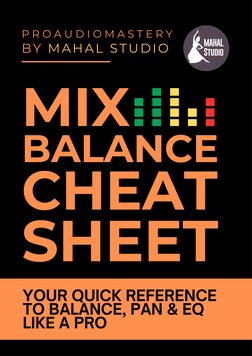 Mixing Balance and Panning Guide | PDF | Equalization (Audio) | Music ...