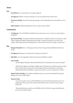 Critical Perspectives on Othello | PDF | Othello | Iago