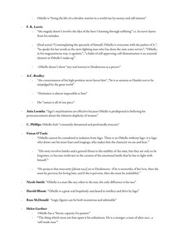 Critical Perspectives on Othello | PDF | Othello | Iago