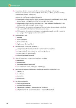 Questões sobre Filosofia da Ciência | PDF | Science | Falsificabilidade