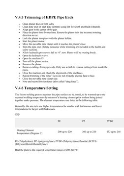 HDPE Pipe Installation Method Statement | PDF