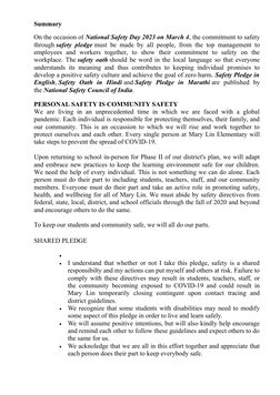 National Safety Day Pledge 2023 | PDF | Occupational Safety And Health ...