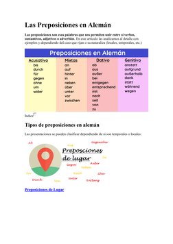 (https://aprendealeman.net/las-preposiciones-de-lugar-en-aleman-y-sus-casos/)Las Preposiciones en Alemán
Las preposiciones s