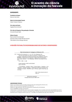 EXPEDIENTE 
Presidente da Aspeur 
Marcelo Clark Alves 
 
Reitor da Universidade Feevale 
Cleber Cristiano Prodanov 
 
P