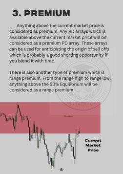 -8-
3. PREMIUM
       Anything above the current market price is
considered as premium. Any PD arrays which is
available abov