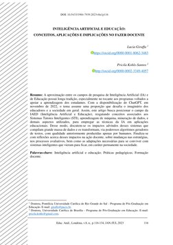 DOI: 10.5433/1984-7939.2023v8n1p116 
                                        
                                Educ. Anál., Lo