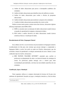 Inteligência Artificial e educação: conceitos, aplicações e implicações no fazer docente