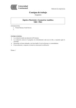 Medición de competencias
Consigna de trabajo
Asignatura
INTEGRANTES:
1.
Peralta Mamani, Frank Darwin.
2.
INS
