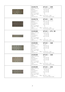 Jupiter Brake Lining Catalogue: Friction Materials Corporation | PDF ...