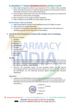 D. Pharma 1st Year Model Paper | PDF | Pharmacy | Topical Medication