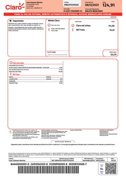 Juan Gimenes Martins
R S SALVADOR, 01398
VILA ZIOBER
86026-480   LONDRINA  PR
Código
996/375219202
Vencimento
08/12/2023
Valo